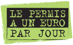 Logo du permis à 1 euro par jour